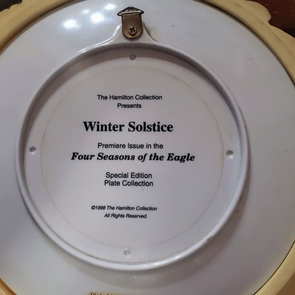 The Hamilton Collection Winter Solstice Premiere Issue Four Seasons of the Eagle - Picture 10 of 16